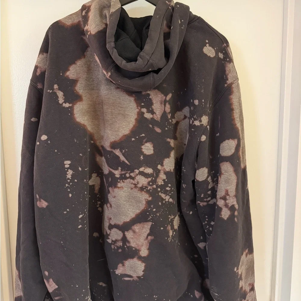 Carhartt Men's Black and Tan Splatter Hoodie XL - Picture 3 of 4